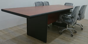 solid wood conference table